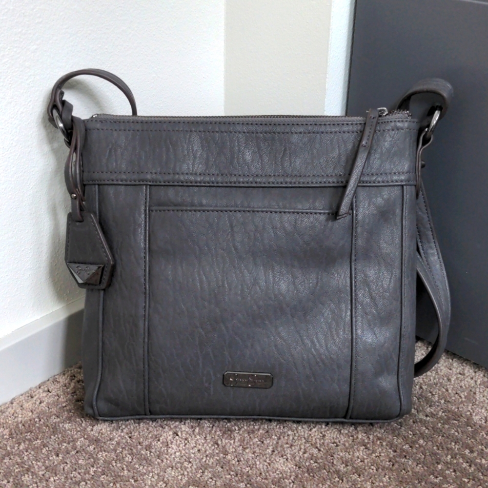 NWOT Jessica Simpson Gray Crossbody Purse Bag
